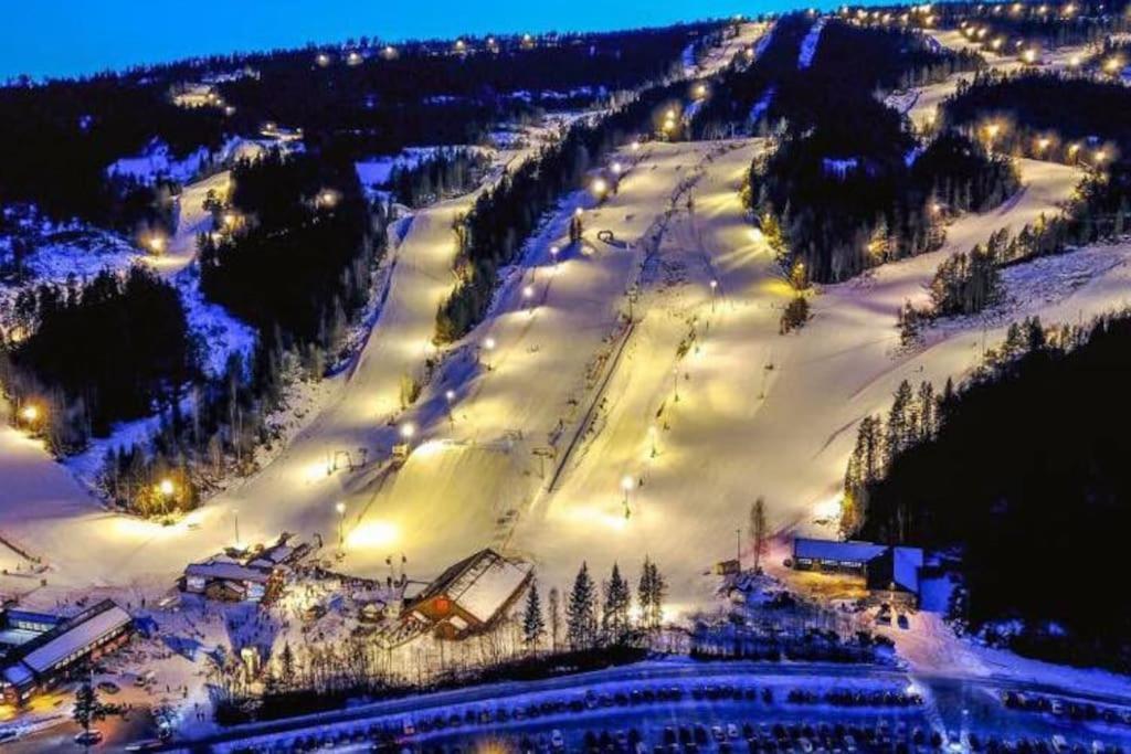 Ro I Sjelen. Hytte Til Leie Pa Skrim. Kongsberg Bagian luar foto