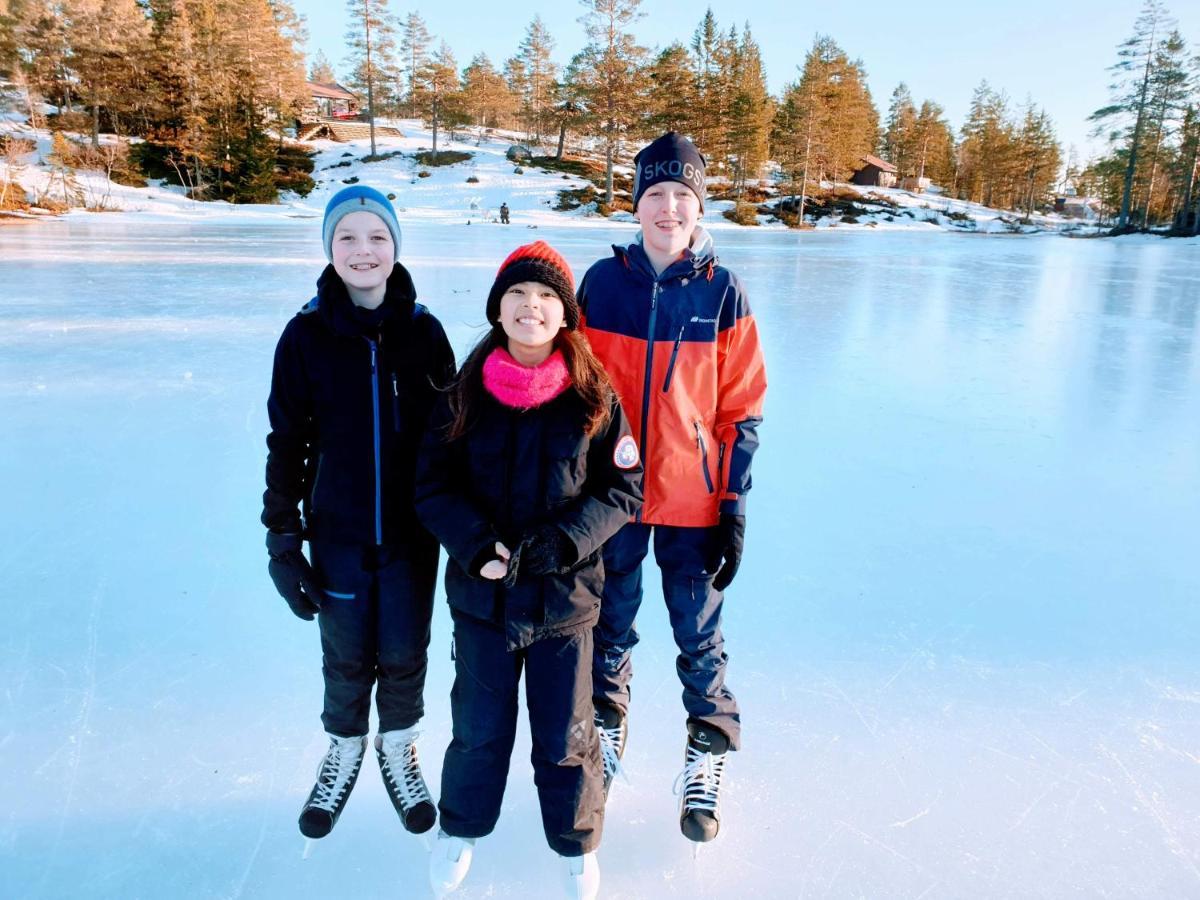 Ro I Sjelen. Hytte Til Leie Pa Skrim. Kongsberg Bagian luar foto