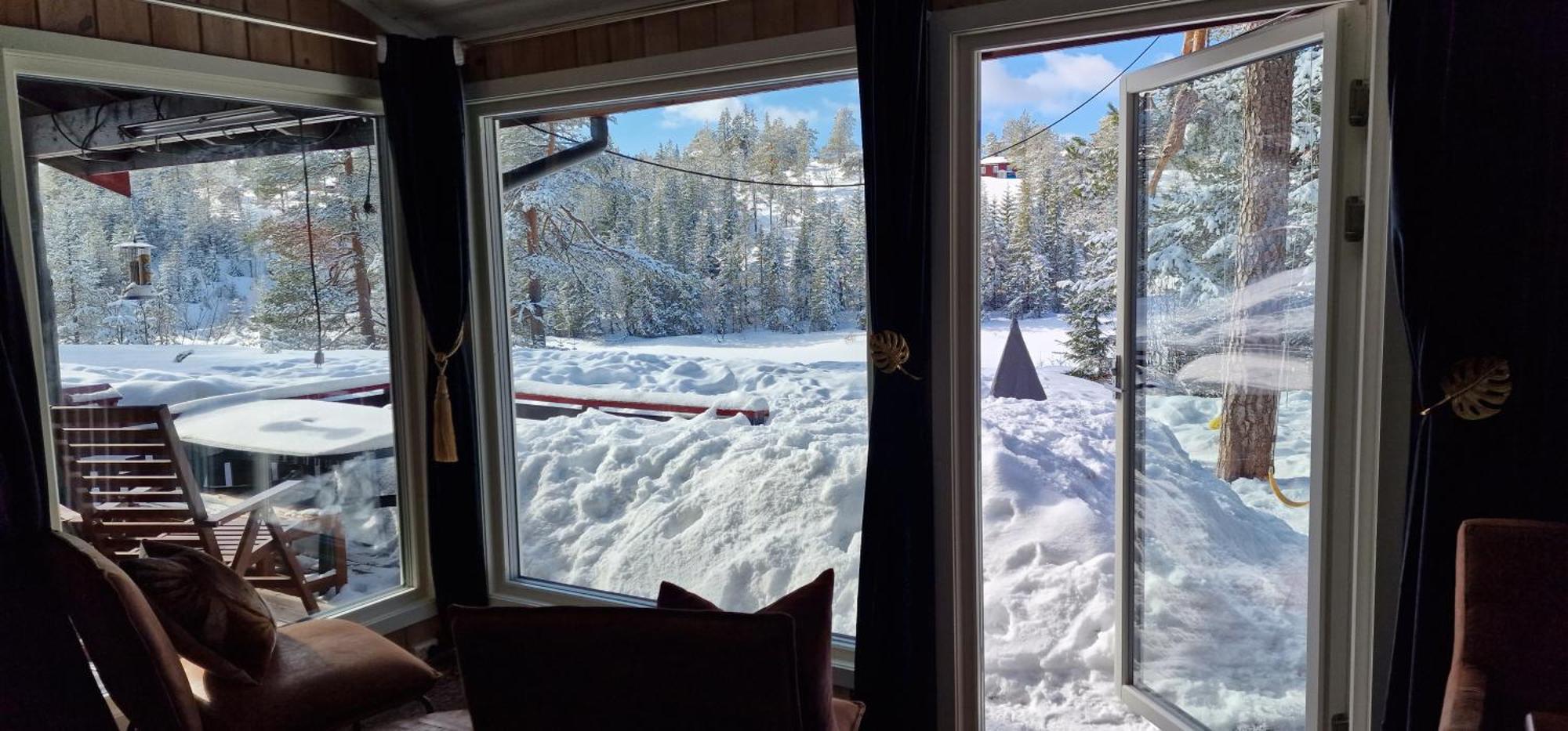 Ro I Sjelen. Hytte Til Leie Pa Skrim. Kongsberg Bagian luar foto