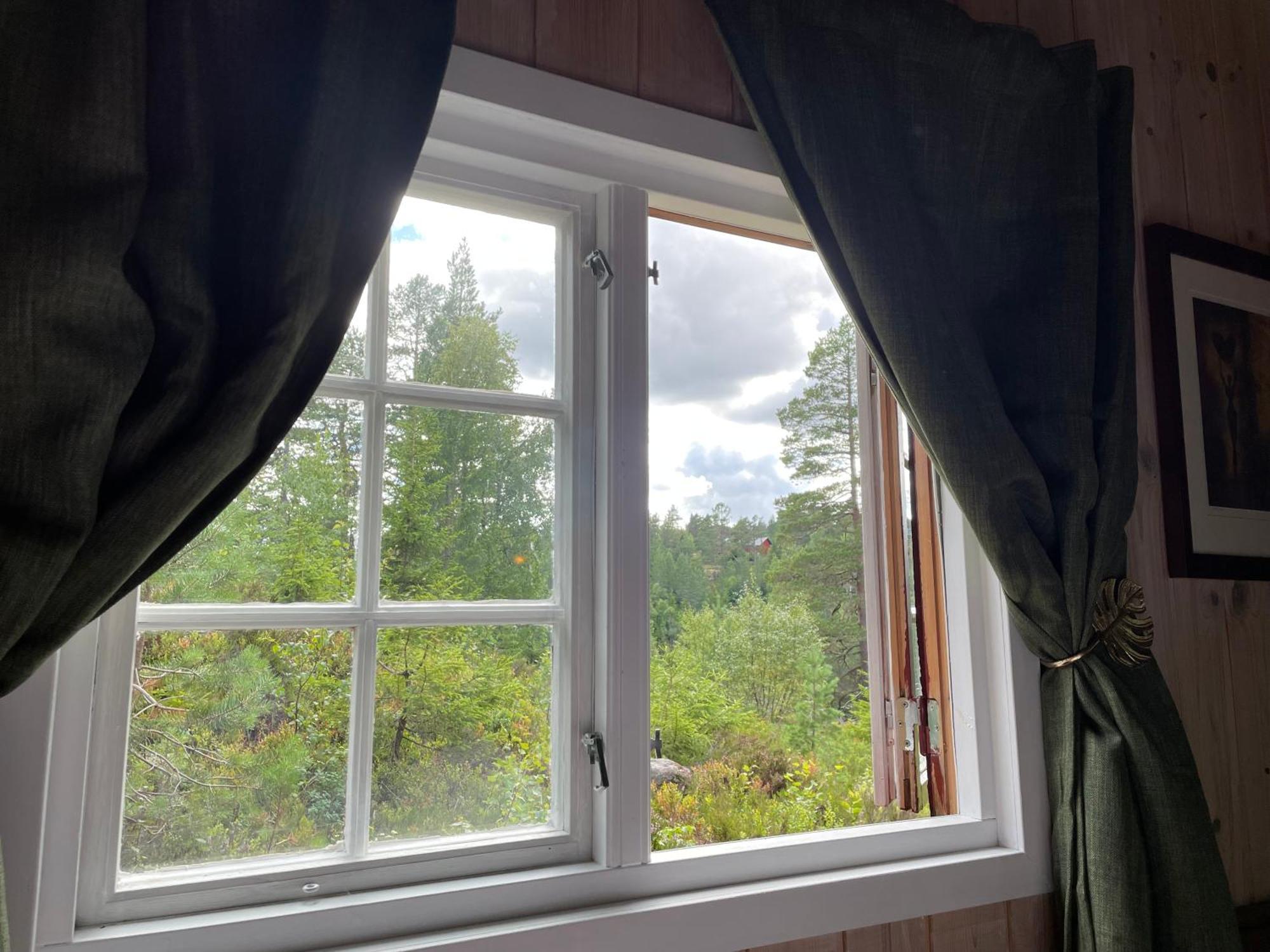 Ro I Sjelen. Hytte Til Leie Pa Skrim. Kongsberg Bagian luar foto