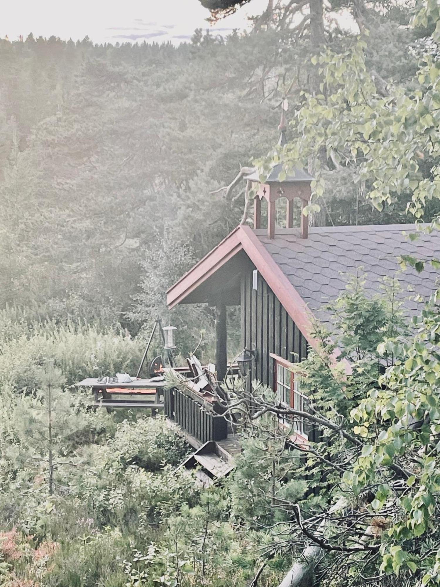 Ro I Sjelen. Hytte Til Leie Pa Skrim. Kongsberg Bagian luar foto